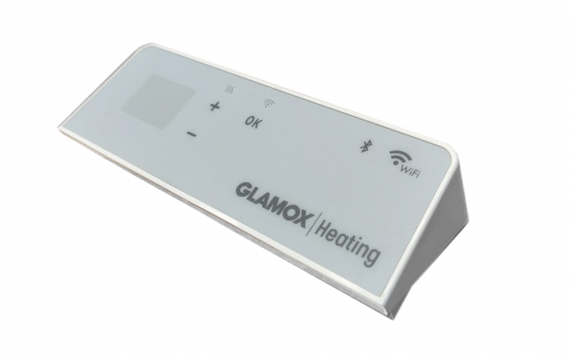 Programmējams WiFi termostats GLAMOX heating H40/H60 WT+BLE White