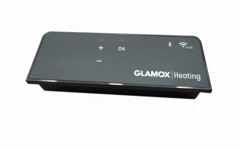 Programmējams WiFi termostats GLAMOX heating H40/H60 WT+BLE Black